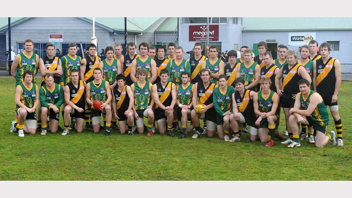 2010: Dimboola and Horsham United players unite for the first indigenous recognition football match.