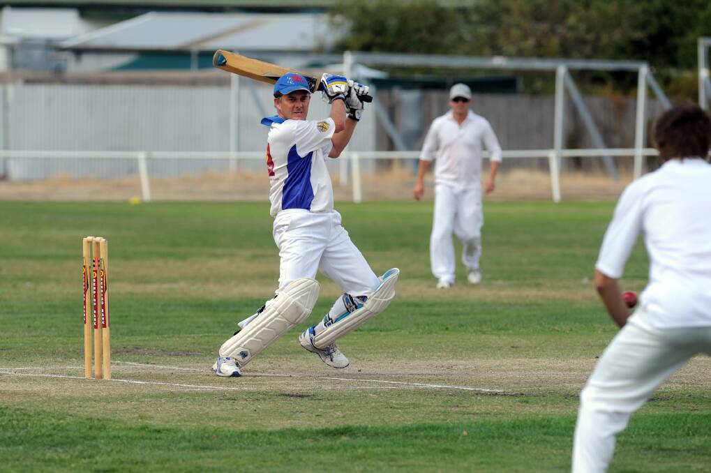 DISMISSED: Rup-Minyip's Gavin Young was dismissed for a duck at the weekend. Picture: PAUL CARRACHER