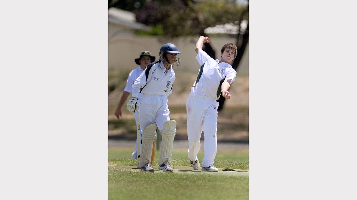 ONE TO WATCH: Wimmera-Mallee Cricket Association’s under-17 coach Chris Leith has tipped Marnoo keeper-batsman Brylie Cameron, left, to feature heavily at the top of a strong batting order when the team heads to Country Week. Picture: SAMANTHA CAMARRI