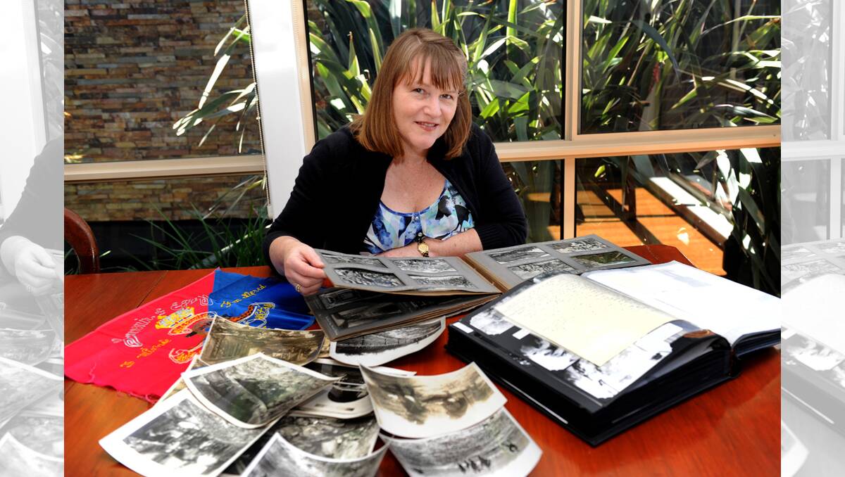 CENTENARY BOOK: Gillian Francis begins compiling pictures and information for a book on Horsham and district’s Anzacs. Picture: SAMANTHA CAMARRI
