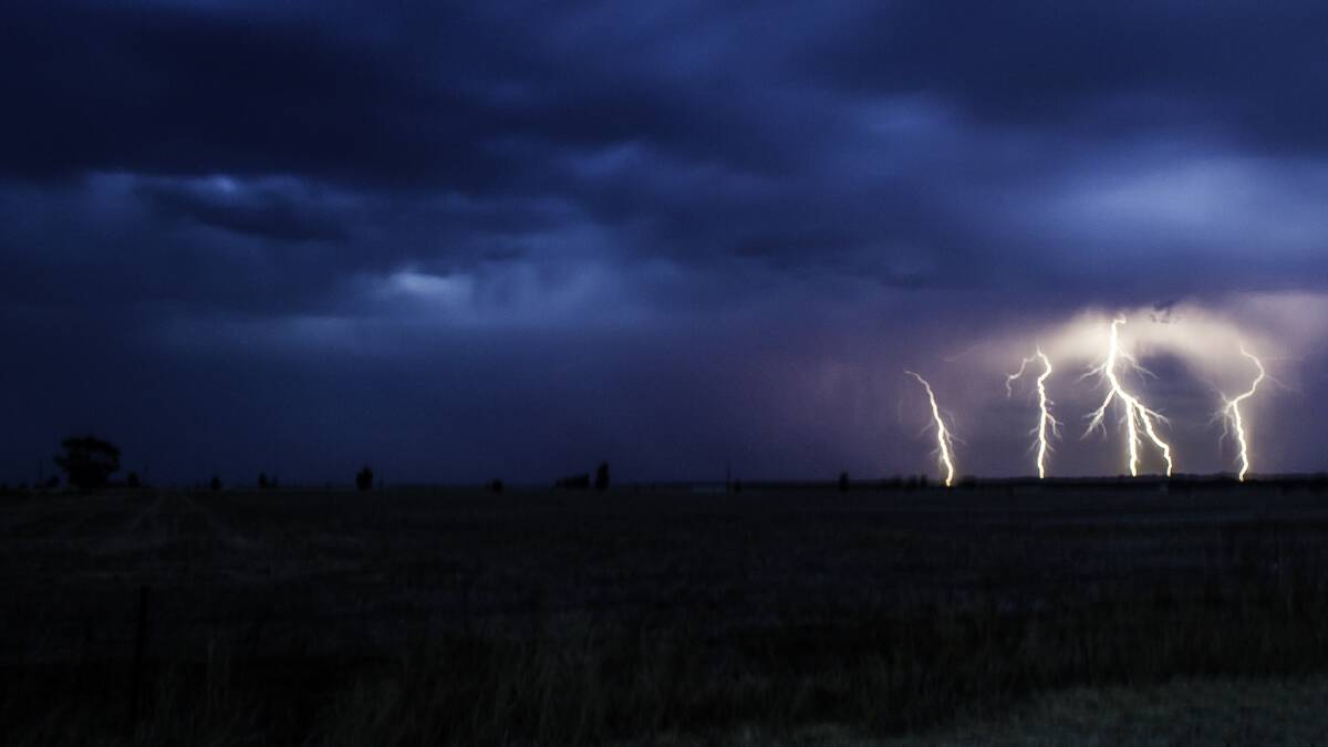 TUESDAY: Megan Elliott took these photos of the lightning on Tuesday night.