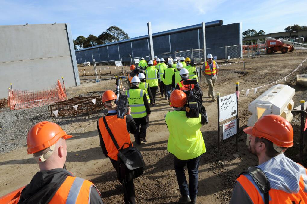 The Ararat prison redevelopment has stalled since May. Picture: PAUL CARRACHER