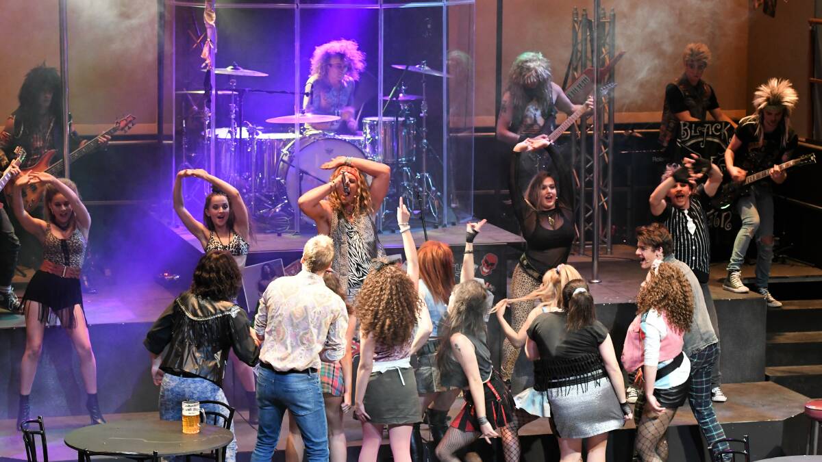 GOOD OLD DAYS: Horsham Arts Council's performance of Rock of Ages helped the council get through a tough 2020. Picture: JADE BATE.