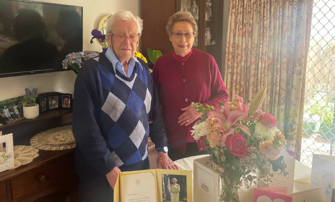 PLATINUM: Keith and Alice Vanstan celebrated their 70 year wedding anniversary of Wednesday, October 20. Picture: ALISON FOLETTA