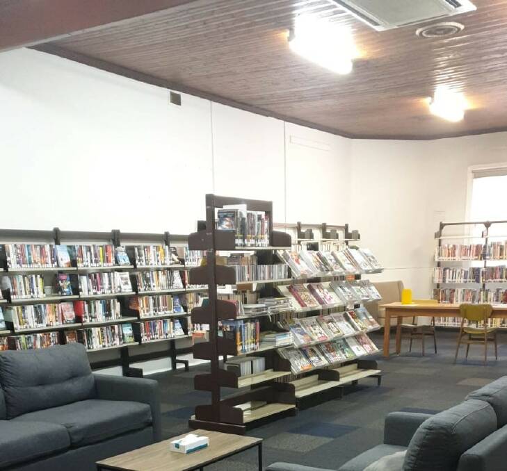NHILL LIBRARY: Pre-makeover inside the Nhill Library. Picture: CONTRIBUTED.