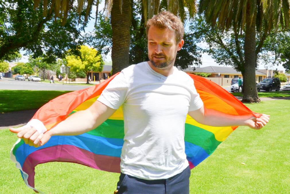 UNHEARD: Patrick Quaine from WImmera Pride Project said Dr Anne Webster is not hearing concerns from the LGBTQIA+ community. Picture: FILE