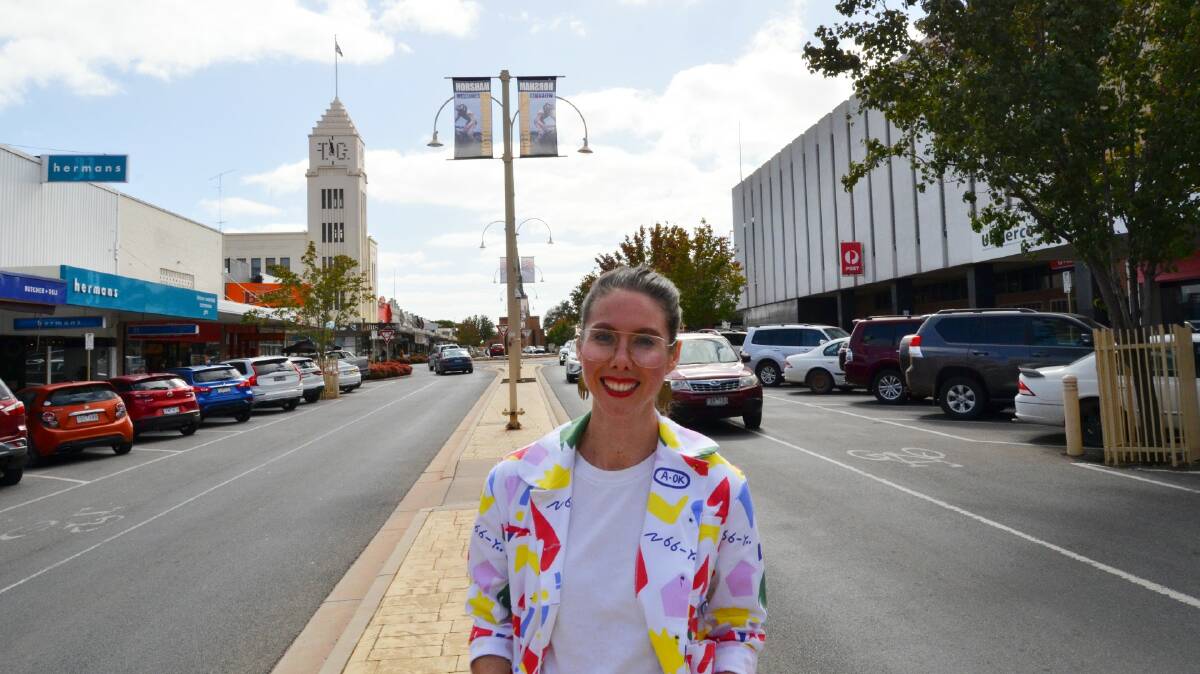 LUCKY: Penny Wedesweiler said she has wanted to move to a regional area for a while and the 2020 lockdown make her take the leap. Picture: ALISON FOLETTA.