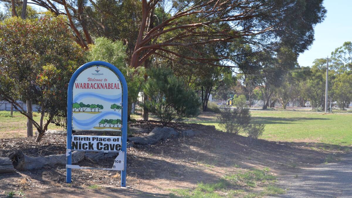 WELCOME: It was indeed a warm welcome to the many people who stopped in to Warracknabeal over the Easter long weekend. Picture: ALISON FOLETTA.