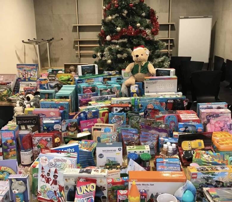 TOYS: Sarah Lee said last year she expected a boot load of toys which turned into a truck load. Picture: CONTRIBUTED