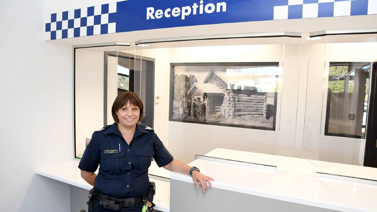 SECURE: Warracknabeal Police sergeant Kylie Newell said it's a good idea to have your number plates secured to prevent them being stolen. Picture: FILE.