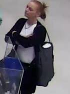 INFO: Horsham Police are asking if anyone has information regarding a deception incident at Horsham Kmart on March 21. Picture: CONTRIBUTED.