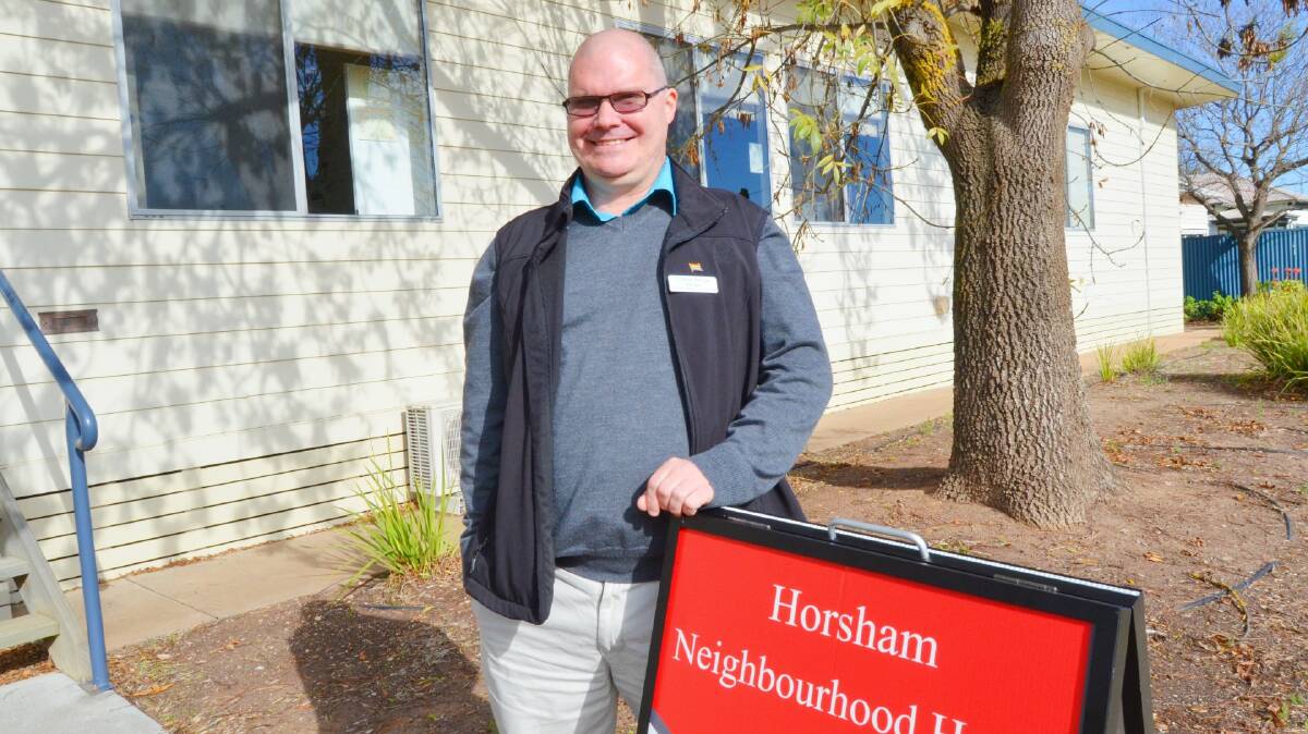 WELCOME: The door is open at Horsham Neighbourhood House with new manager Charlie Helyar. Picture: ALISON FOLETTA