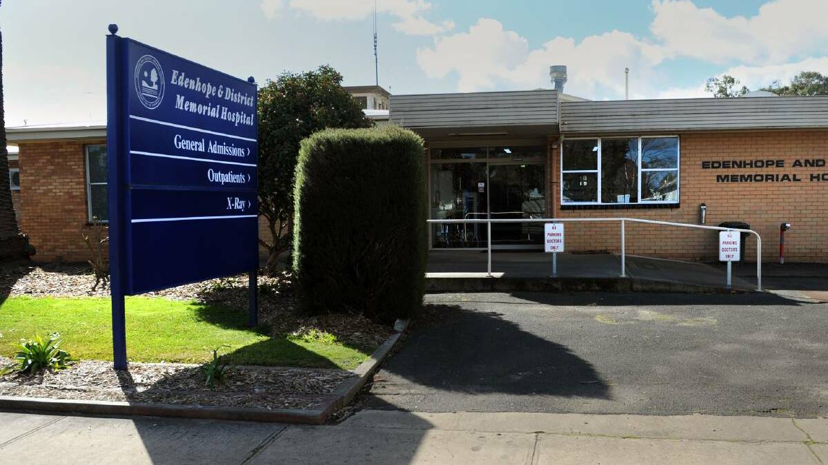 HEALTH: Edenhope and District Memorial Hospital has received funding to upgrade its aging infrastructure. Picture: FILE