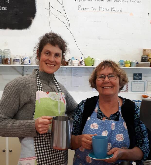 MANDATE: Heartfelt Cafe owners Mandy Falting (left) and Sharon Merrett have decided to close the business due to the vaccine mandate. Picture: CONTRIBUTED