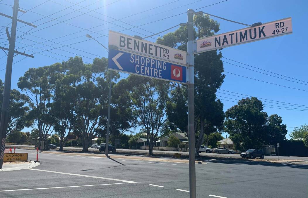 TROUBLE INTERSECTION: Residents are calling for a roundabout at the Natimuk - Bennett Road intersection. Picture: ALISON FOLETTA