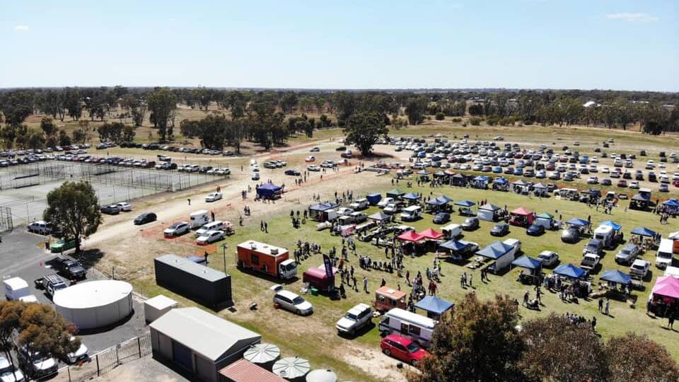 COMMUNITY MARKET: Haven Market's last outdoor event in November 2020, with an estimated 3500 people in attendance. Picture: Haven Market