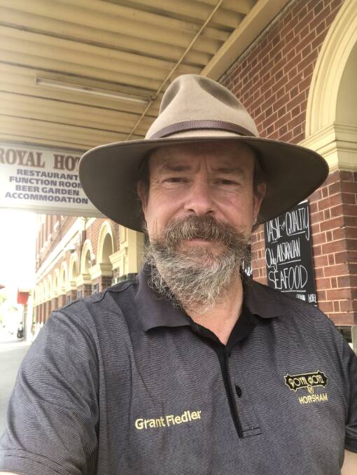FUNDING: Royal Hotel Horsham owner Grant Fielder believe the recently announced government grants will not cover the losses he accrued during the five-day lockdown. Picture: CONTRIBUTED