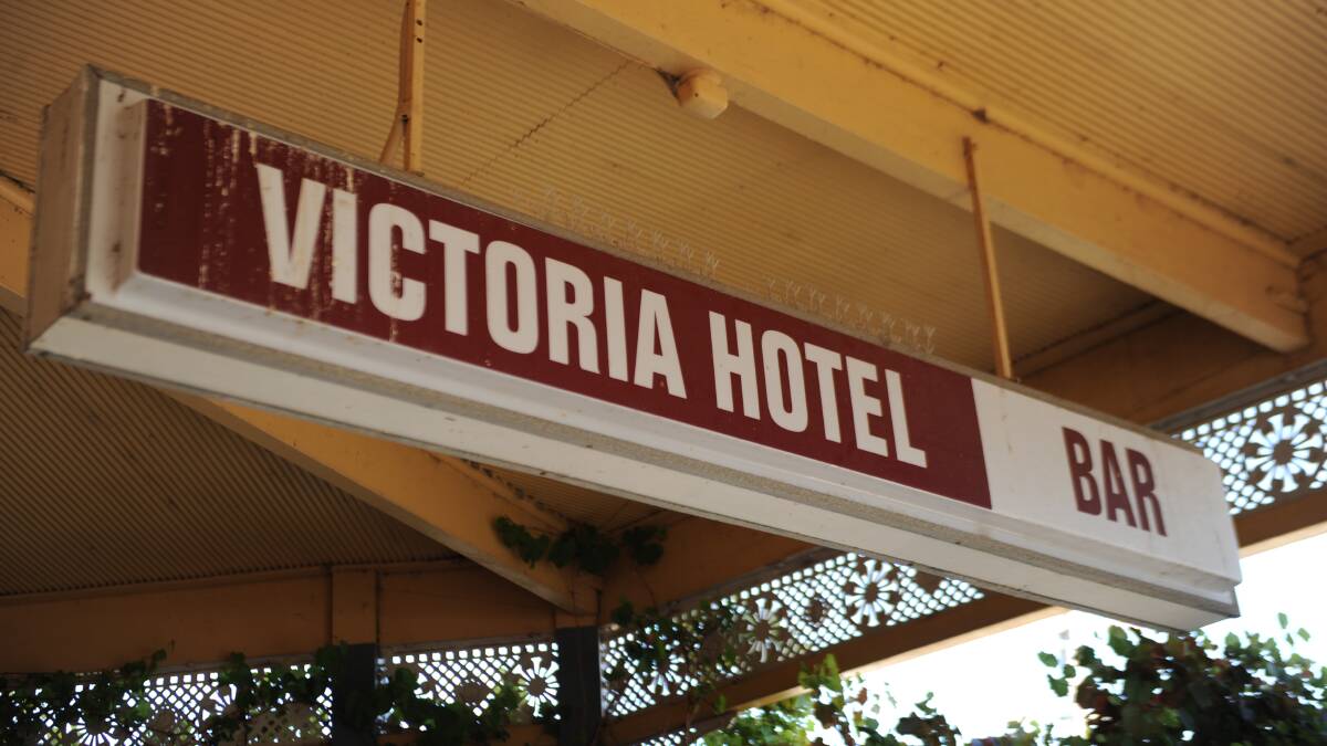 COMMUNITY: The Victoria Hotel has enjoyed a steady stream of locals and tourists alike, as Dimboola has seen the benefits of recent investment into it's caravan park infrastructure. Picture: ALEX DALZIEL