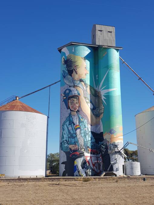 ART TRAIL: The project originated in 2017, with Hindmarsh Shire Council seeking funding for the artwork through the Victorian government's 'Pick my Project' grants. Picture: CONTRIBUTED