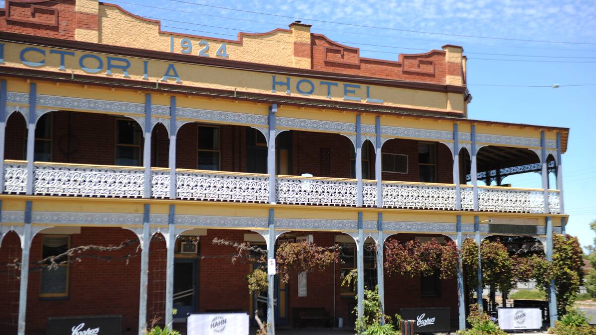VICTORIA HOTEL: The Victoria Hotel has served the Dimboola community as the local watering hole for many years. Picture: ALEX DALZIEL