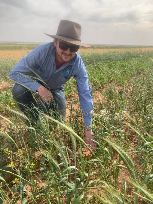 SOIL: CSIRO scientist Dr Mark Farrell studied Environmental Science in his home country of Wales. Picture: CONTRIBUTED