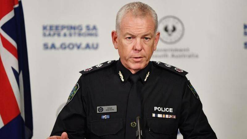 POLICE: South Australia Police Commissioner Grant Stevens. Picture: FILE