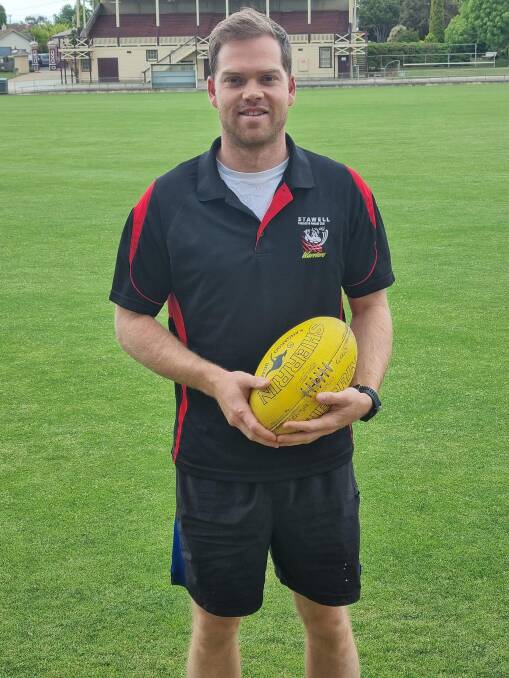 RETURNING: The Stawell Warriors have signed David Morris for the 2022 WFNL season. Picture: CONTRIBUTED