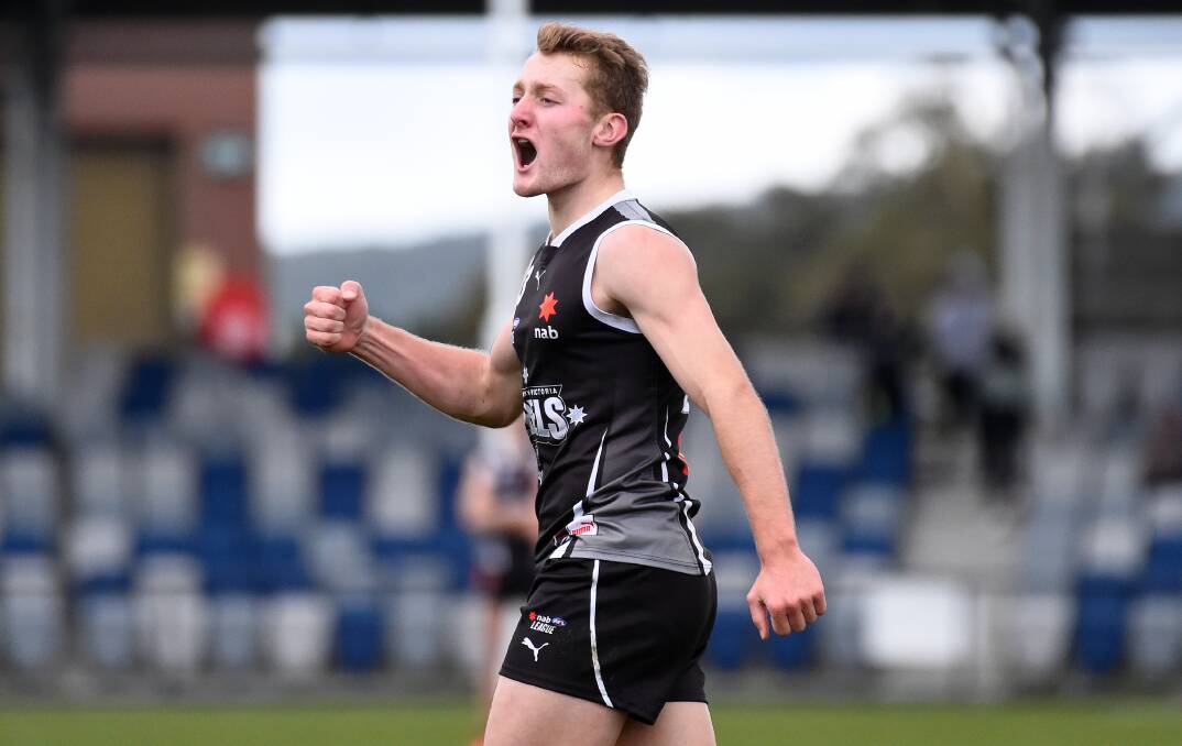STANDOUT: Backman Sam Breuer was named the Rebels best player in their win over Gippsland. Picture: ADAM TRAFFORD