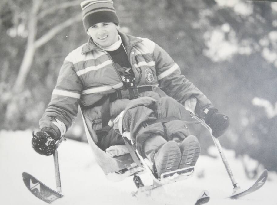 Paraplegic sit skier, Michael Norton OAM won two gold medals at the 1994 Lillehammer Winter Paralympics. 