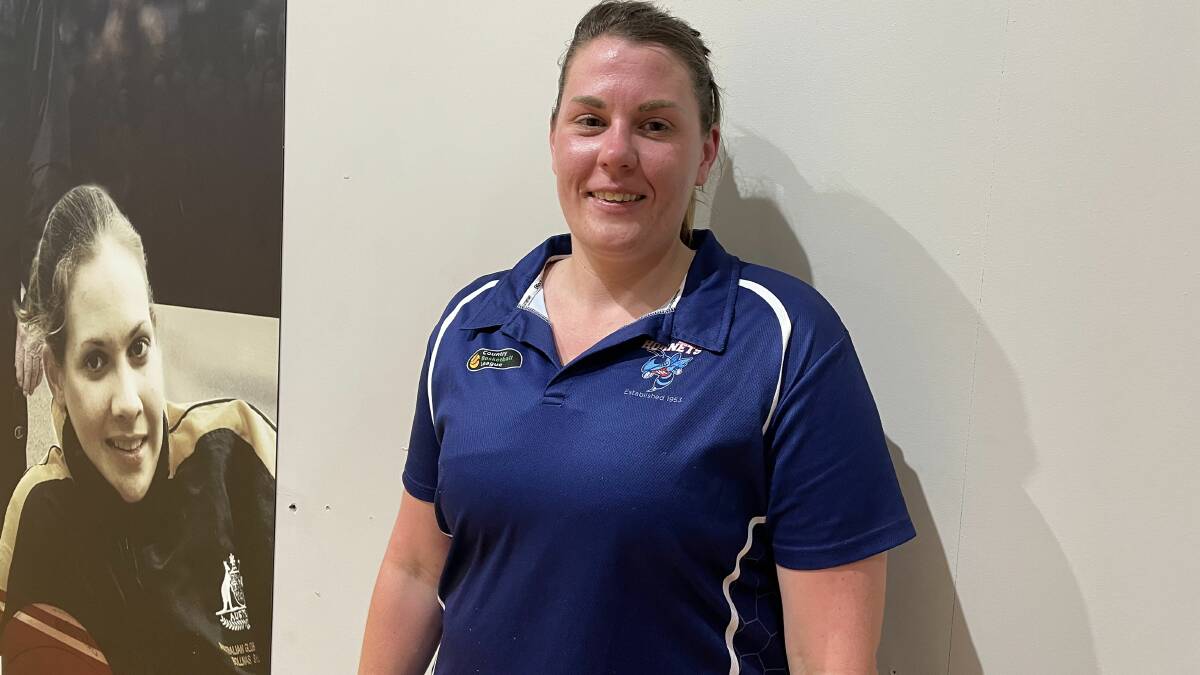 COMMITtED: Caitlin Story believes leadership and communication are her best on-court attributes for the Horsham Hornets. Picture: MATT HUGHES