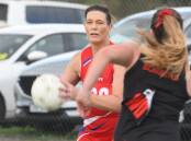 LEADERS: Kalkee face the Swifts in round eight of the HDFNL. The Kees are first in the A Grade netball. Picture: MATT HUGHES