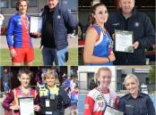 STARS: Round three Blue Ribbon award winners Caleb Hurley, Shannon Taylor, Tylea Scrimizzi and Annabelle Price. Pictures: CONTRIBUTED