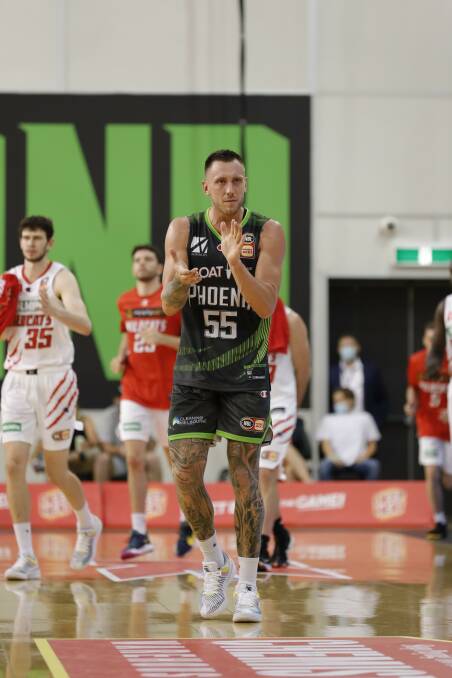 MILESTONE: Horsham's Mitch Creek played his 250th NBL game last weekend. Picture: SOUTH-EAST MELBOURNE PHOENIX MEDIA