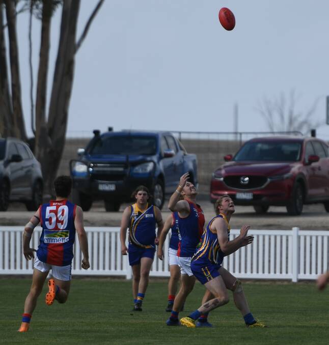THROW-IN: During the regular season of the HDFNL Reserve competition there will be no boundary umpires. Picture: ALEX DALZIEL