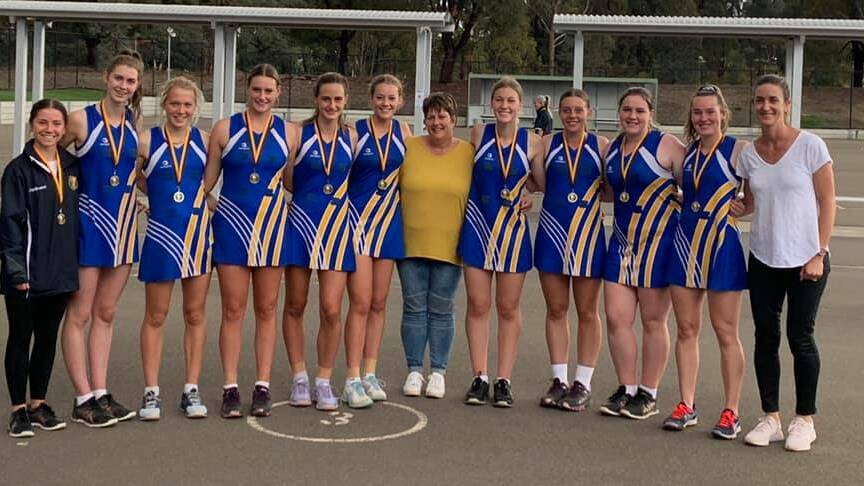 CHAMPIONS: The under 17s Wimmera netball side (pictured) and the under 13s Wimmera side, won the Golden City Tournament in Bendigo. Picture: CONTRIBUTED
