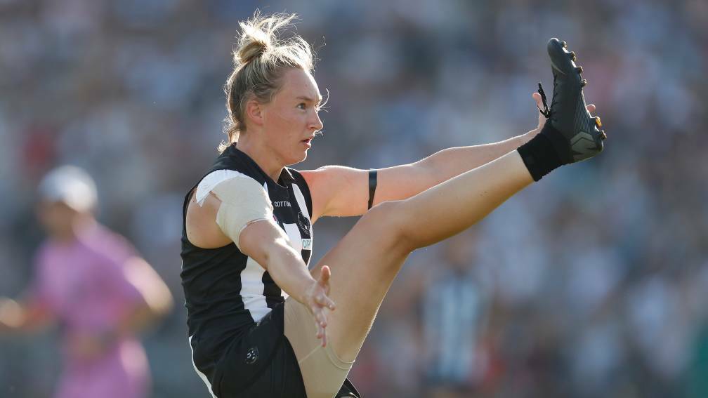 ANOTHER YEAR: Sophie Alexander has signed on for 2022 with Collingwood's AFLW side. Picture: MICHAEL WILLSON/AFL MEDIA