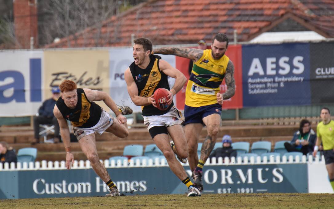 CHAMPION: Former Horsham Demon Chris Curran, has retired from Glenelg and the SANFL after ten seasons. Picture: GORDON ANDERSON