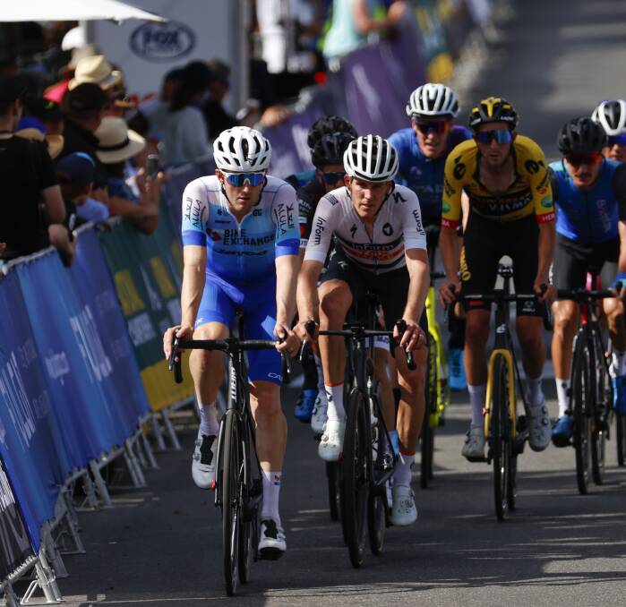 ENDURANCE: Former Horsham cyclist Mark O'Brien finished eighth in the National Road Championships Elite Men's Road Race on Sunday in Ballarat. Picture: LUKE HEMER