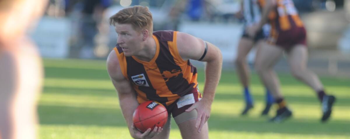 HOME: Cheney playing in a one-off game for Warrack in 2019. Picture: FILE