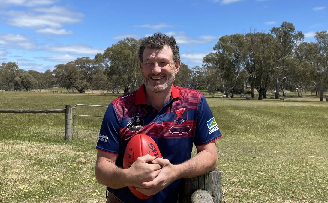 ALL SMILES: Glenn Doyle is looking forward to season 2022 after what's been a challenging few years for community sport. Picture: ALEX BLAIN