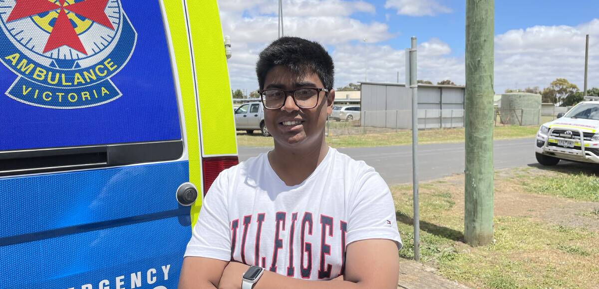 LESSON: Praneel Kumar wants to use his experience to save lives in the future. Picture: ALEX BLAIN
