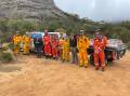 PROTECT: VICSES volunteers in the western region. Picture: Contributed. 