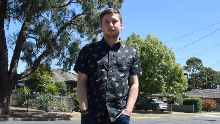 Cameron Tougher, of Wendouree, in 2019. Tougher has pleaded guilty to three charges relating to child sex abuse material in the Ballarat Magistrates Court. 