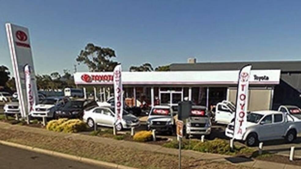 Stawell Toyota is receiving goods for people impacted by the Grampians Fires Picture supplied