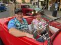 Andrew and Janine Hobbs in their 1932 Ford Roadster at Hot Summer Night 1 2024. Picture by Sheryl Lowe