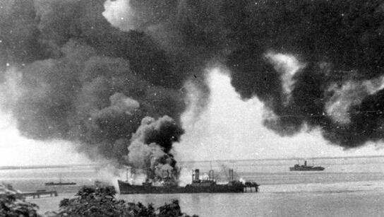 The Bombing of Darwin in 1942 - File photo