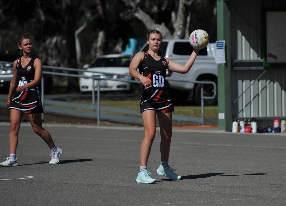 Horsham Saints defender Maddison Bethune is exopected to play a greater role with the A Grade squad in 2024. Picture by John Hall 