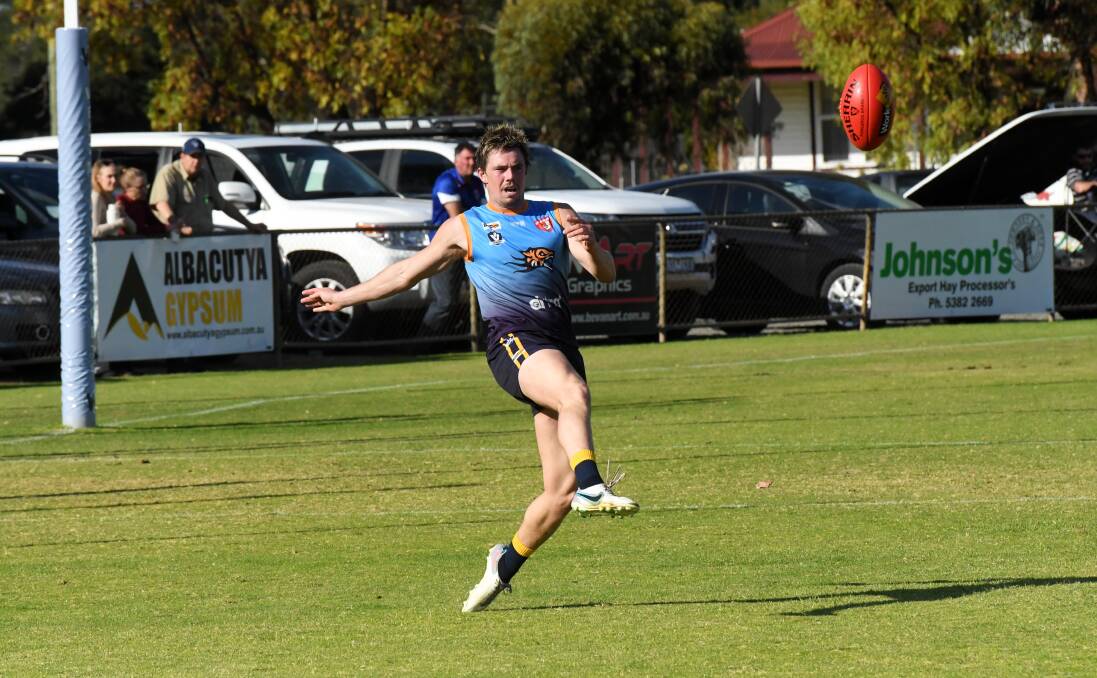 Nhill defender Frazer Driscoll will be key to the Tigers' plans once again during the 2024 WFNL season. Picture by Lucas Holmes