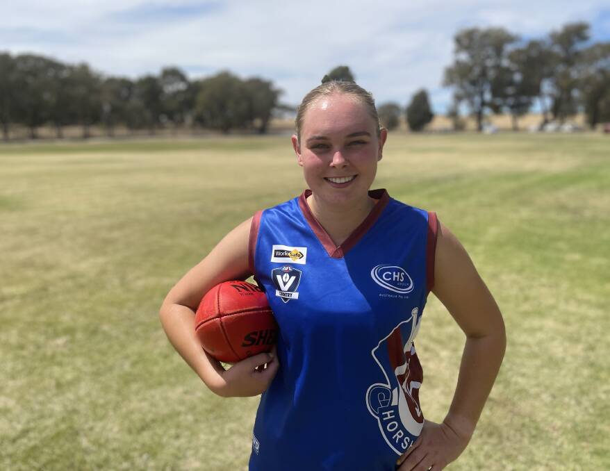 Former Stawell midfielder Tahlia Barnett has joined the Horsham Demons ahead of the 2024 Western Victoria Female Football League season. Picture by Lucas Holmes