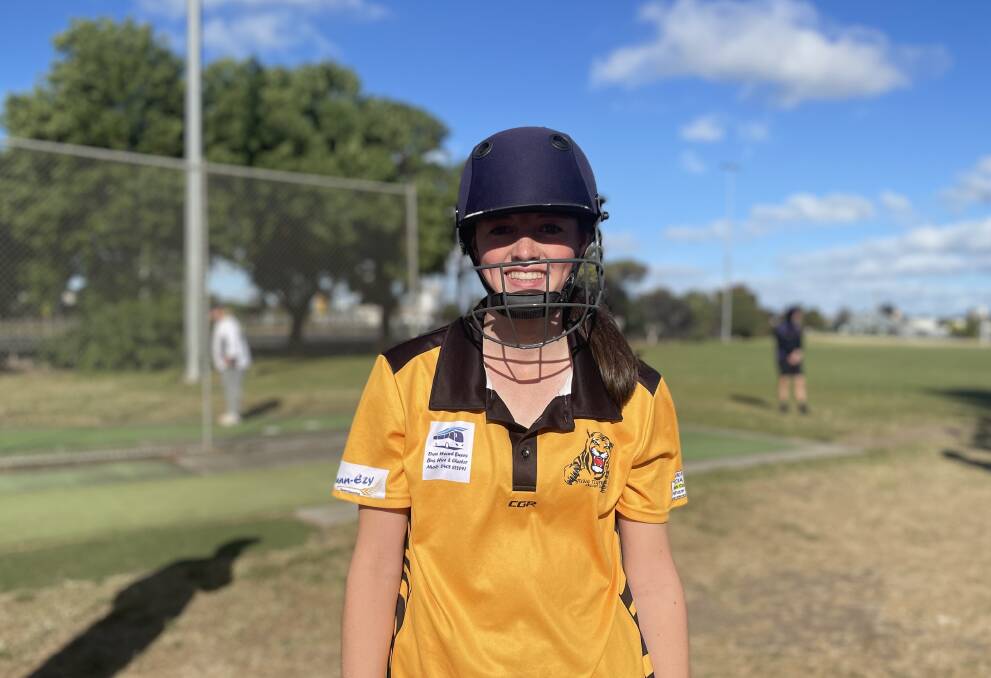 Zarli Knight has been lighting up cricket pitches, not just for her Horsham Tigers, but all over Western Victoria. Picture by Lucas Holmes